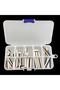 50pcs/Box FPC FFC Flat Cable Connector 1.0mm Pitch Flip Type Under Clamshell Socket 4P 6P 8P 10P ...