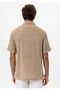 Apaş Collar Square Knitted Men's Shirt - 3