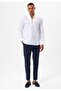 Apaş collar buttoned men's shirt - 3