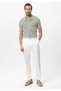 Knitted Striped Short Sleeve Men's Shirt - 2