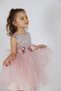 01-08 Years Old Girl's Powder Color Anna Evening Dress - 4
