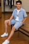 6-15 Years Old Boy's 3-Piece Set Shirt T-Shirt Shorts Combination Summer Casual Daily Set - 3