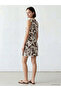 Quality Pieces from Çelebi Store Zero Roba Collar Embroidered Mini Dress - 3