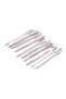 3pcs/Set Stainless Steel Medicinal Ladle Spoon Chemistry Experiment Pharmacy Lab Use Length 10/12... - 2
