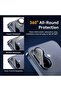 Tempered glass iPhone 17 Pro Max Other 2 Pcs 3D HD Camera Lens Tempered Glass Protectors Compatible - 3