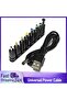 كابل طاقة عالمي من USB إلى DC 5.5 * 2.1 مم، سلك شحن 5 فولت مع 8 موصلات قابلة للاختيار - 7
