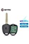 KEYYOU 2 Buttons Car Remote key MIT11R 434Mhz with ID46 chip for Mitsubishi Lancer Grandis Outlan... - 7