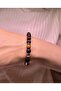 Tiger's Eye Matte Onyx Natural Stone Bracelet - 4