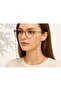 Steel Gold Crystal Stone Glasses Chain-Glasses Cord-Glasses Accessory or Two Separate Uses as a Necklace (75 cm) - 7