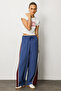 High Waist Relaxed Cut Trousers - 6