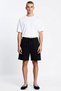 Men's Plus Size Shorts Regular Cut Normal Waist Mid-Length Elastic Waist Side Color Paneled Knitted Fabric - 4