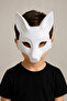 Paintable Fox Mask Set – 3D Printing Kids Mask Painting Activity – Includes 6 Paints and Brush - 3
