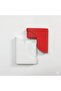 Deck Protection Storage Case Card Box Playing Card Container Plastic (White-Red) - 4