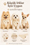 Cream Dog Bandana Stylish Pet Neck Scarf Cat Dog Accessory - 4