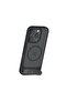 Premium Designer Stand Case For Iphone 16 Pro Max Black - 4