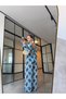 Tulle Palazzo Pants Blue - 3