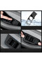 Door Buttons Decorative Covering Compatible with Tesla Model Y Juniper Black - 4 Pieces - 3