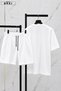 Unisex Oversize Printed T-Shirt Shorts Set 2-Piece Summer Relaxed Fit Streetwear Set - 2
