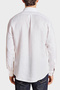 Buttoned Collar Regular Fit 100% Linen Long Sleeve Shirt Men's Shirt Bbss26Msh022100 - 2
