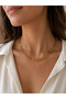 Gold Cuban Chain Steel Necklace - 3