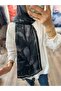 شال سيرينزا ناعم بنقشة مميزة - أسود - 6