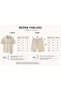 Ottoman Fabric Casual Stylish Zippered Polo Collar T-Shirt and Shorts Set - 3