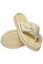 Over Puffed up Cream Women's Slippers - 5