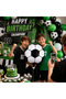 Soccer Ball Foil Balloon Black White 45 cm Party Ornament Decoration