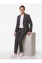 Slim Fit Striped Men's Suit - 3