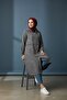 Cotton Below-The-Knee Hooded Cardigan - 2