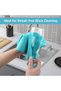 Microfibre Cloth 12 Pack, Reusable Kitchen Microfibre Cleaning Towels Dish Cloths, Lint Free Washable Duster Rags Cloth - 4