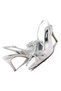 Women's Short Heeled Open-Back Pointed Toe Stone Embellished Bow Satin Evening Dress Shoes 14050 - 4