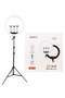 21 Inch Ring Light Tripod Stand with 3 Phone Brackets Soft LED Ring Light with Remote - 2