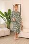 Plus Size Cotton Shirt Dress - 4
