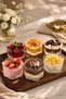 6-Piece Glass Dessert Bowl 180 ml – Ice Cream Bowl, Magnolia Fruit and Presentation Bowl - 4