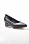 540 Women's Genuine Leather Thick Heeled Classic Shoes