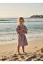 100% Cotton Muslin Children's Bathrobe Hooded Bath and Beach Towel - 3