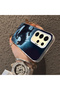 Samsung Galaxy S24 Ultra Compatible Hard Acrylic Back Silicone Edge Lens Protection Case - 4