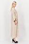 Women Embroidered Kaftan Maxi Dress, Beige - 4