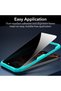 Screen protector for iPhone 17 Pro Max, Transparent; Shockproof, black - 7