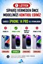 واقي شاشة زجاجي للخصوصية متوافق مع هاتف iPhone 14 Pro، زجاج مقسى 9H غير مرئي من الجوانب - 2