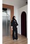 Women's Stone Detailed Kimono Set, Loose Cut, Stylish Look, Wide Leg, 2-Piece Set