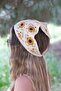 Bohem Örme Pamuklu Bandana - 2