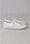 Seç 301 genuine leather anatomic women's shoe white-silver - 2