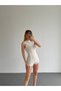 Women's Backless Lace Detailed Jumpsuit - 7