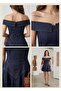Madonna Yaka Premium Denim Mini Dress - 3