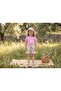 Girl's 3-Piece Straw Hat and Shorts Set, Ages 2-5 - 3
