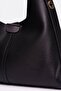 Women's Shoulder Bag Stylish Daily Handbag Black - 5