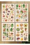 Healthy Living Sticker Book, Avocado, Blueberry, Egg Themed Scrapbook |   Agenda |   Journal Sb0007 - 3