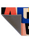 Sdt Pop-Art Modern Abstract Geometric Patterned Multi-Color Asymmetric Woven Base Decorative Carpet Sdt1505 - 5